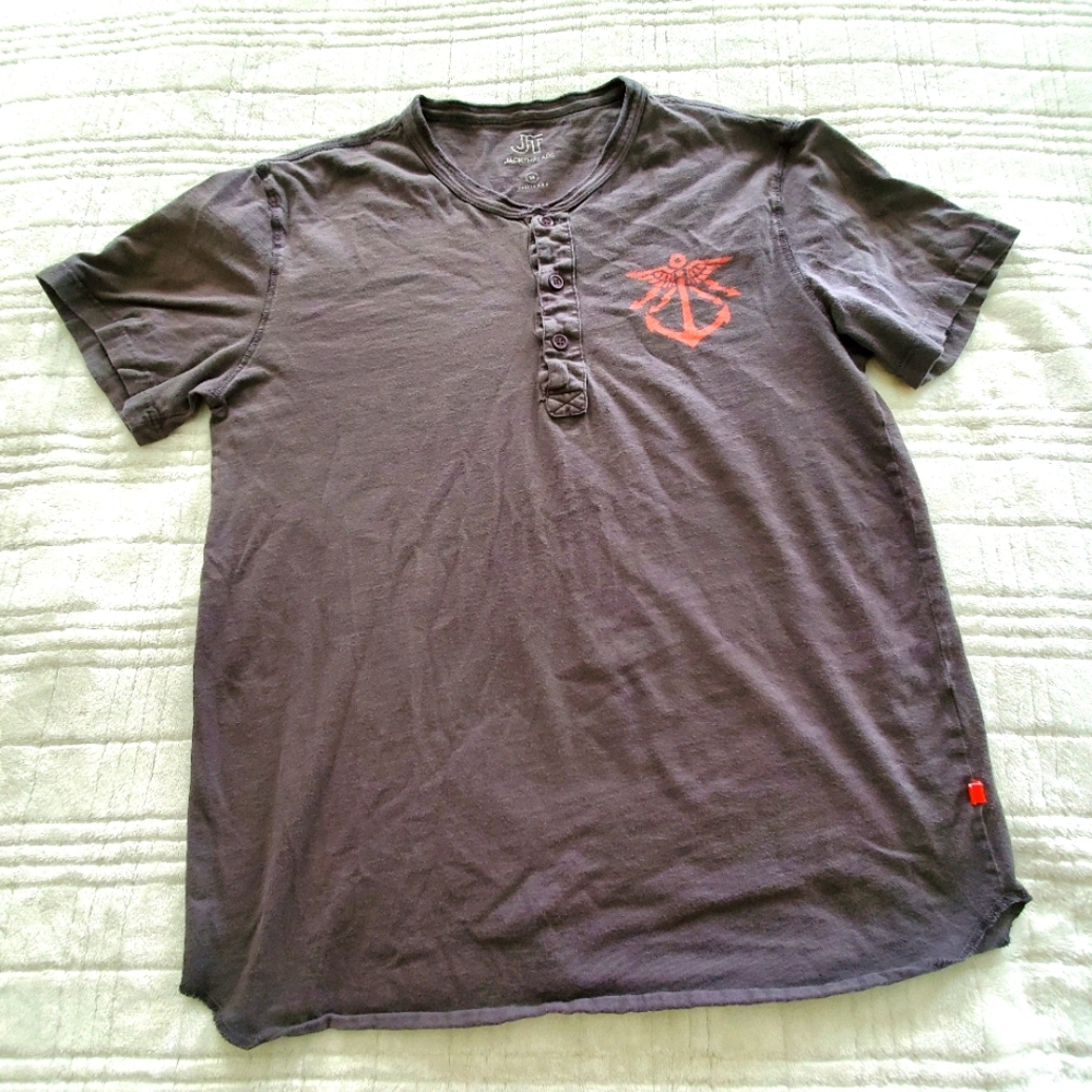 Jackthreads Anchor Henley Shirt